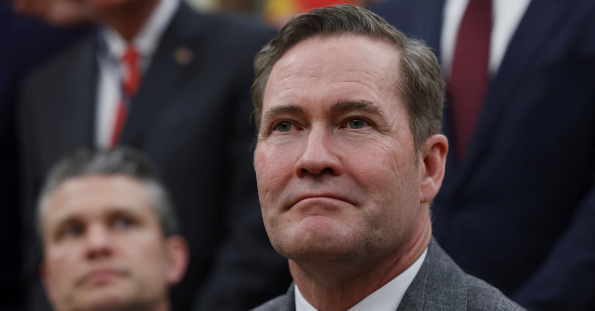Michael Waltz stepping down