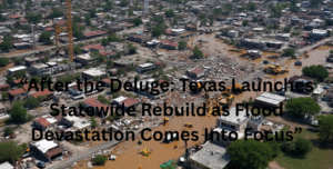 “After the Deluge: Texas Launches Statewide Rebuild as Flood Devastation Comes Into Focus”: