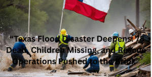 “Texas Flood Disaster Deepens: 78 Dead, Children Missing, and Rescue Operations Pushed to the Brink”;